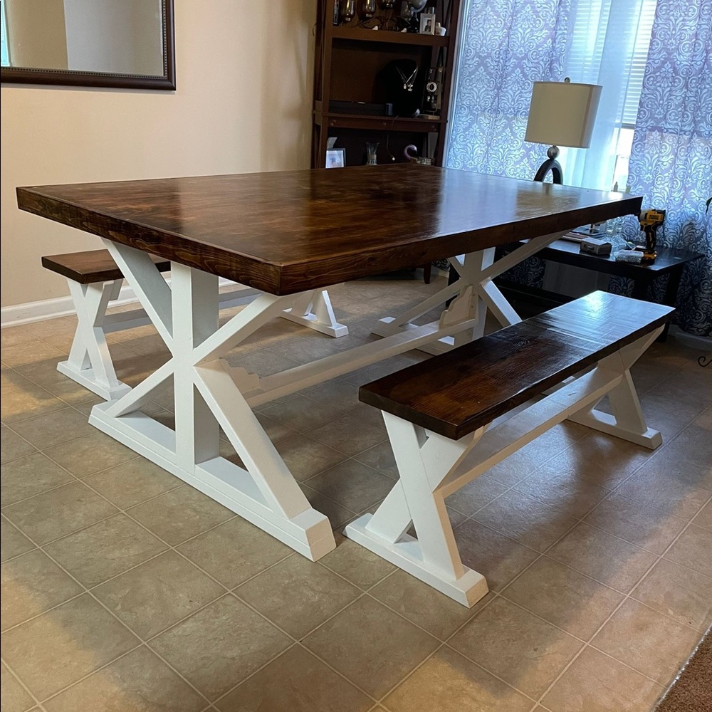beautiful brand new dining table